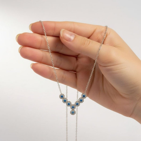 925 Ayar Gümüş Kolye Aurora